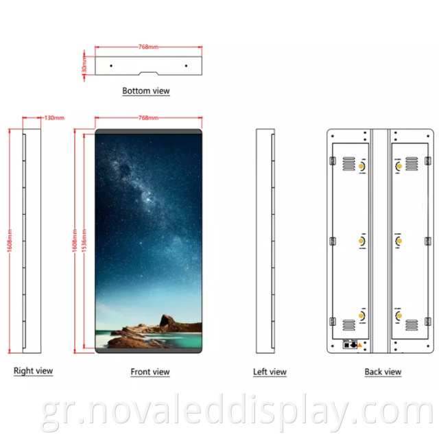 Light Pole Led Display